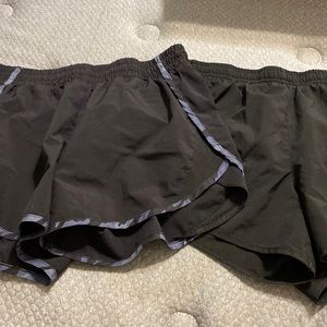Kids Athletic wear shorts (Black) 2 pairs